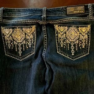 Grace in LA brand jeans. Boot cut Size 34. Great condition.